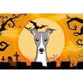 Carolines Treasures Halloween Italian Greyhound Fabric Placemat BB1794PLMT